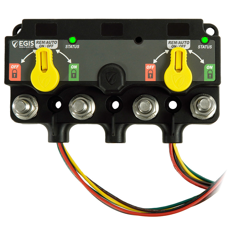 Egis XD Triple - 2 Pole XD Flex 2 - Relay/Relay w/Knobs [8730-1505] Egis Mobile Electric