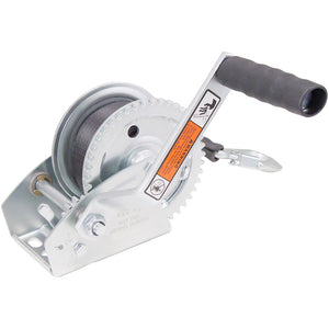 Load Rite Single-Speed Trailer Winch - 1100lbs - 20' Strap - 7" Handle [6089.20] Load Rite