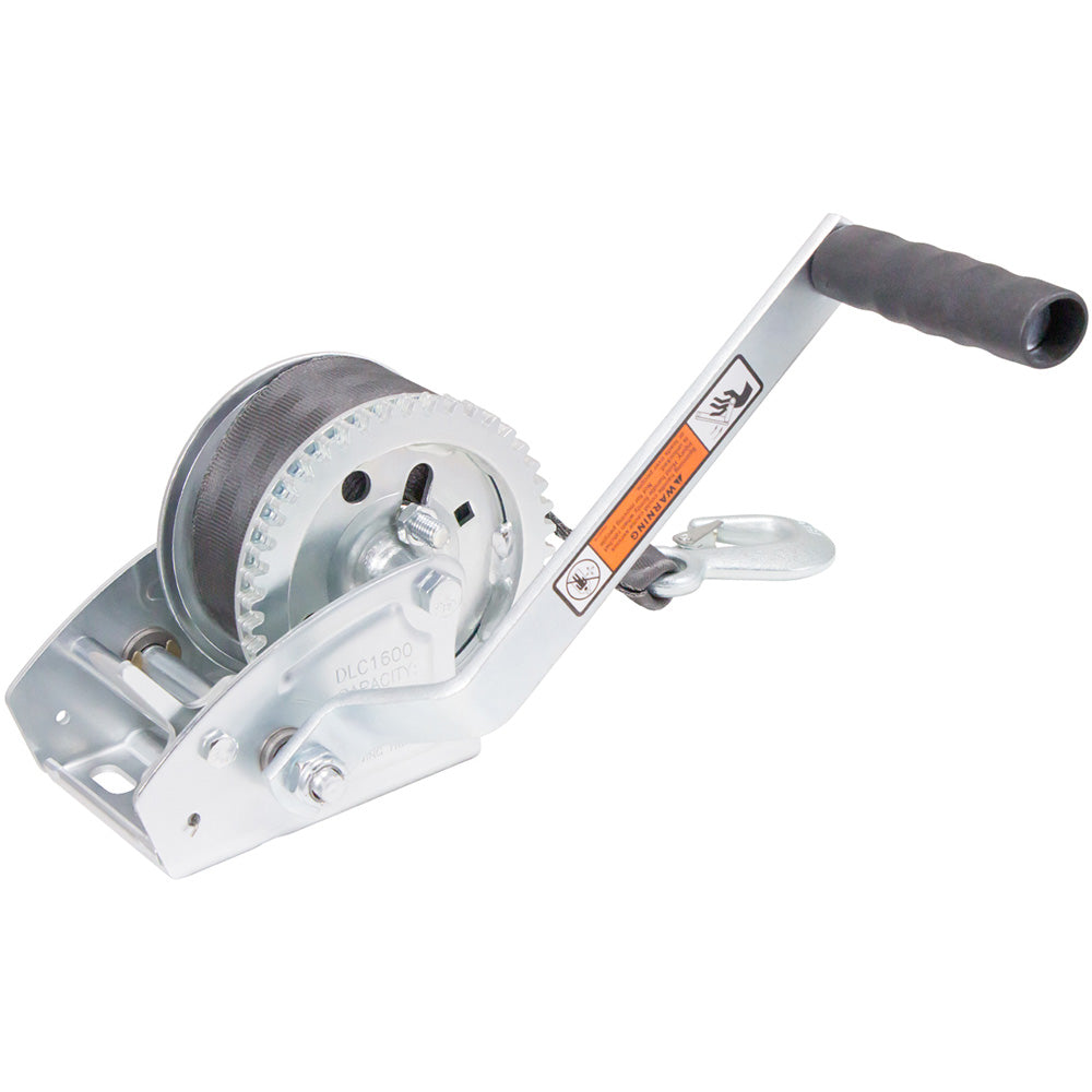 Load Rite Single-Speed Trailer Winch - 1600lbs [6089.23] Load Rite