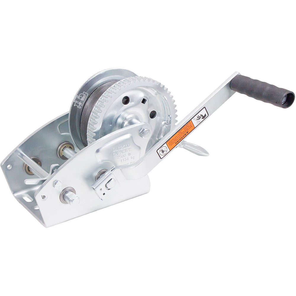 Load Rite Two-Speed Trailer Winch - 2500lbs - 27' Strap - 8" Handle [6089.28] Load Rite