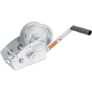 Load Rite Two-Speed Trailer Winch - 3200lbs - 25' Strap - 8" Handle [6089.29] Load Rite