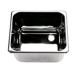 Scandvik Rectangular Sink Stainless Steel - Right Side Drain [10224] Scandvik