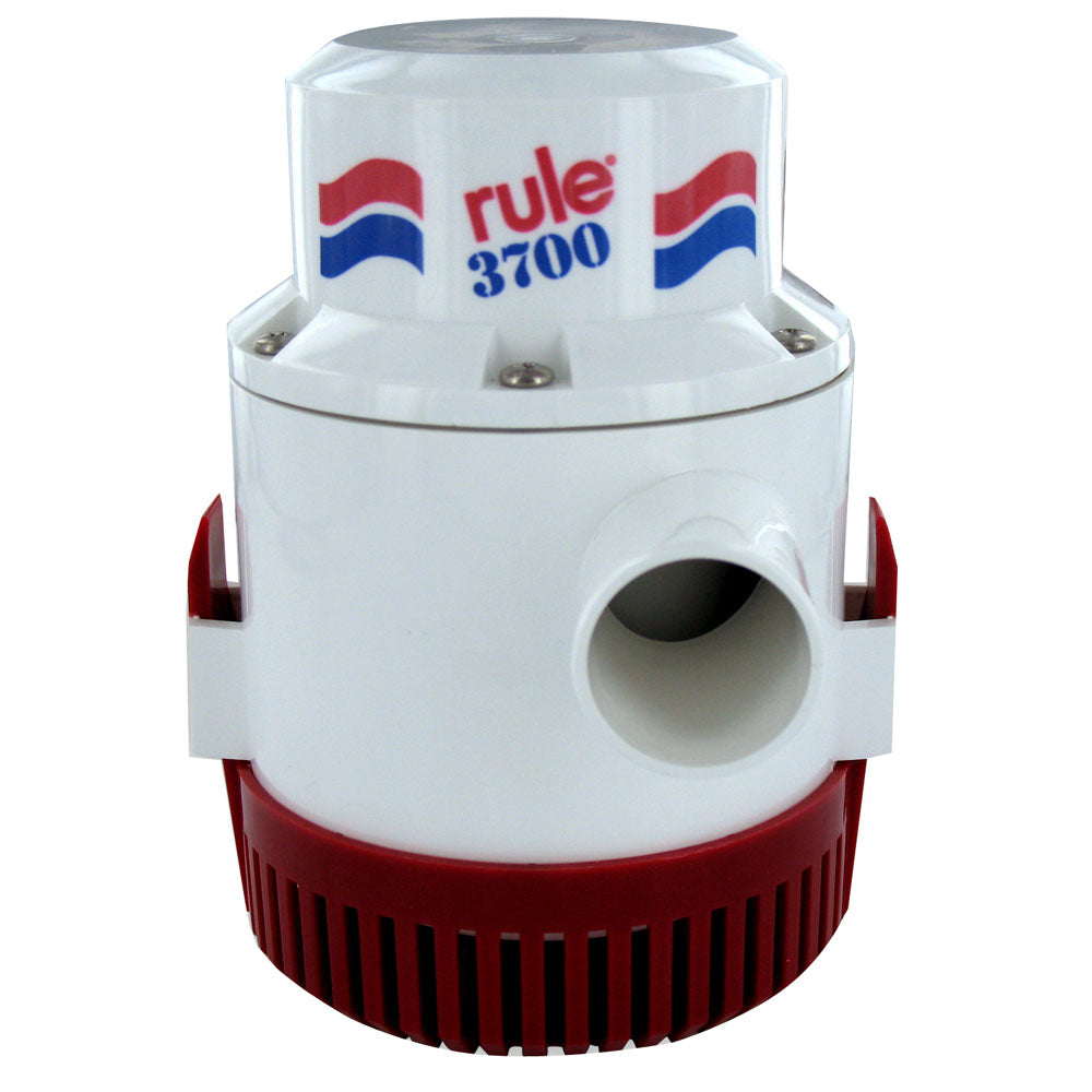 Rule Rule 3700 GPH Non-Automatic Bilge Pump w/6' Wire [14A-6UL] Rule