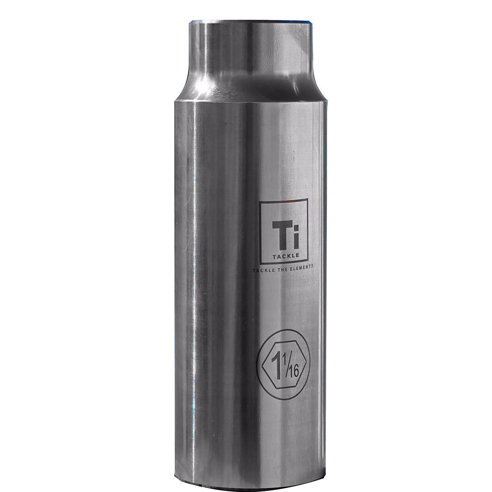Ti-Tackle Titanium Prop Nut Socket 1-1/16" - 1/2" Drive [TT-PROP-SOCKET] Ti-Tackle