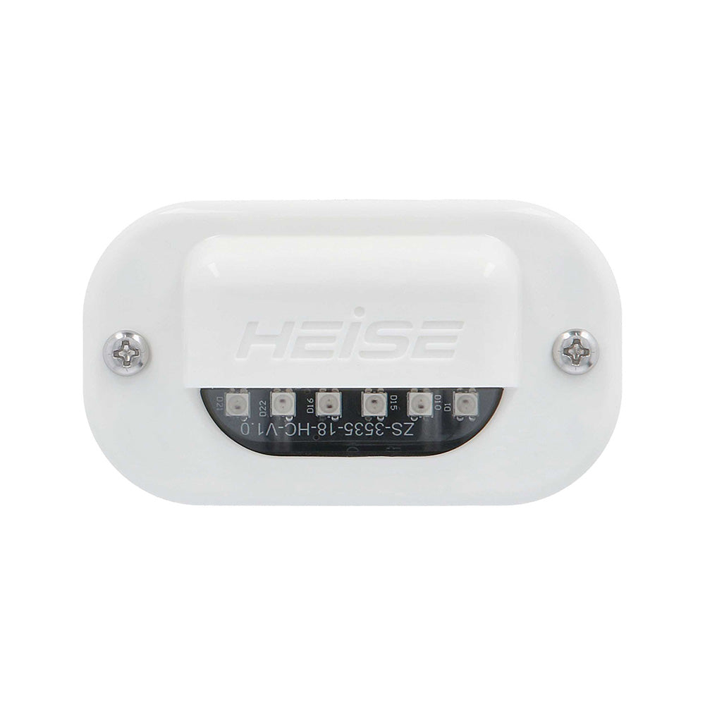 HEISE Rock Light White Cover *4-Pack [HE-RLC-4W] HEISE LED Lighting Systems