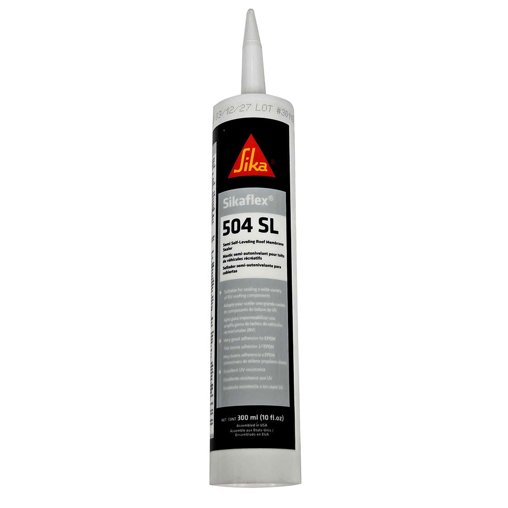 Sika Sikaflex-504 SL Semi Leveling Roof Membrane Sealer - White - 300ml [875379] Sika