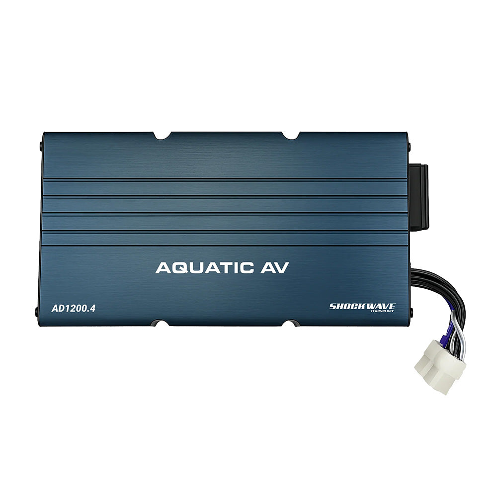 Aquatic AV AD1200.4 4-Channel Amplifier [AD124] Aquatic AV
