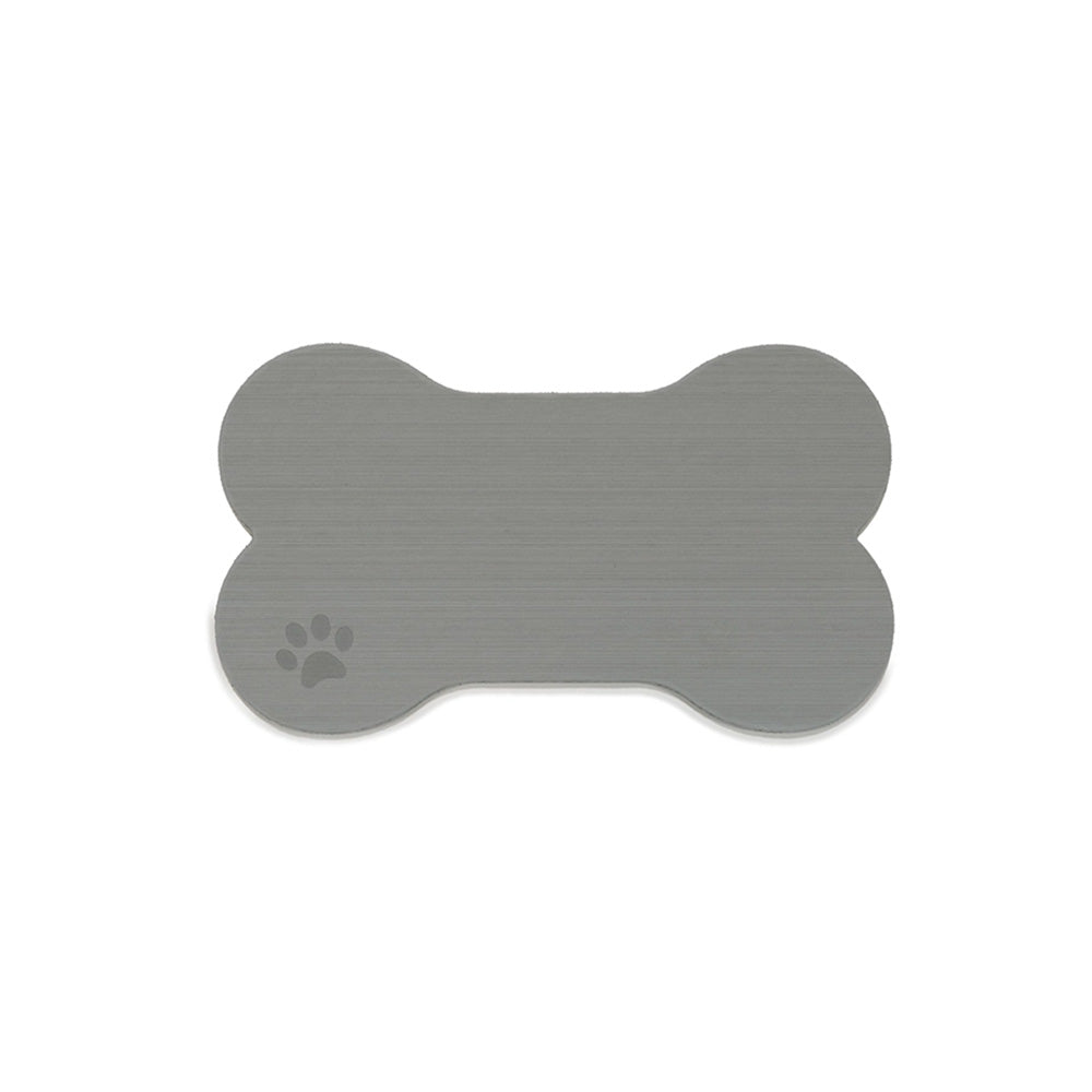 SeaDek Dog Bowl Mat - Storm Grey/Black - Small - 12" x 21" [62713-90837] SeaDek