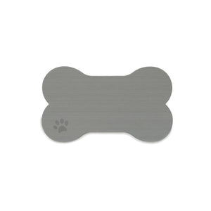 SeaDek Dog Bowl Mat - Storm Grey/Black - Small - 12" x 21" [62713-90837] SeaDek