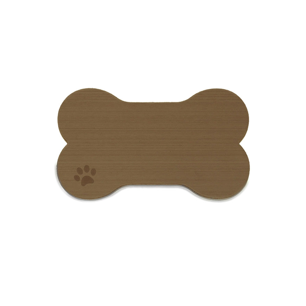 SeaDek Dog Bowl Mat - Cappuccino/Black - Small - 12" x 21" [62713-91090] SeaDek