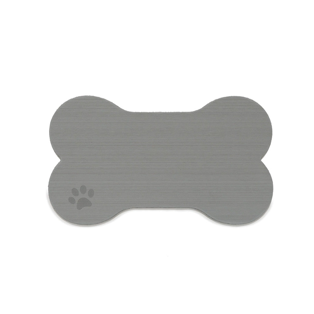 SeaDek Dog Bowl Mat - Storm Grey/Black - Medium - 12.5" x 24" [62714-90837] SeaDek