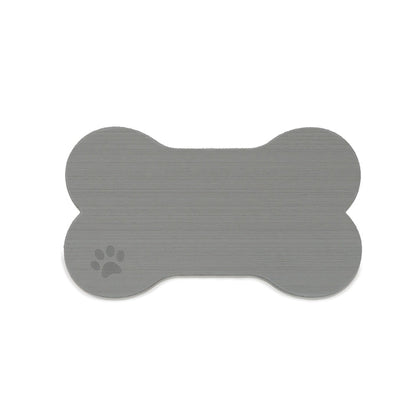 SeaDek Dog Bowl Mat - Storm Grey/Black - Medium - 12.5" x 24" [62714-90837] SeaDek