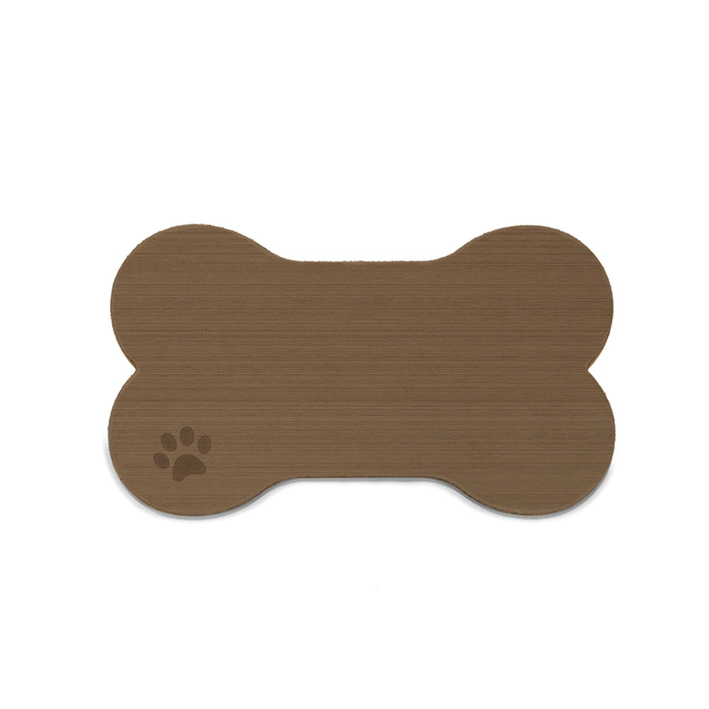 SeaDek Dog Bowl Mat - Cappuccino/Black - Medium - 12.5" x 24" [62714-91090] SeaDek