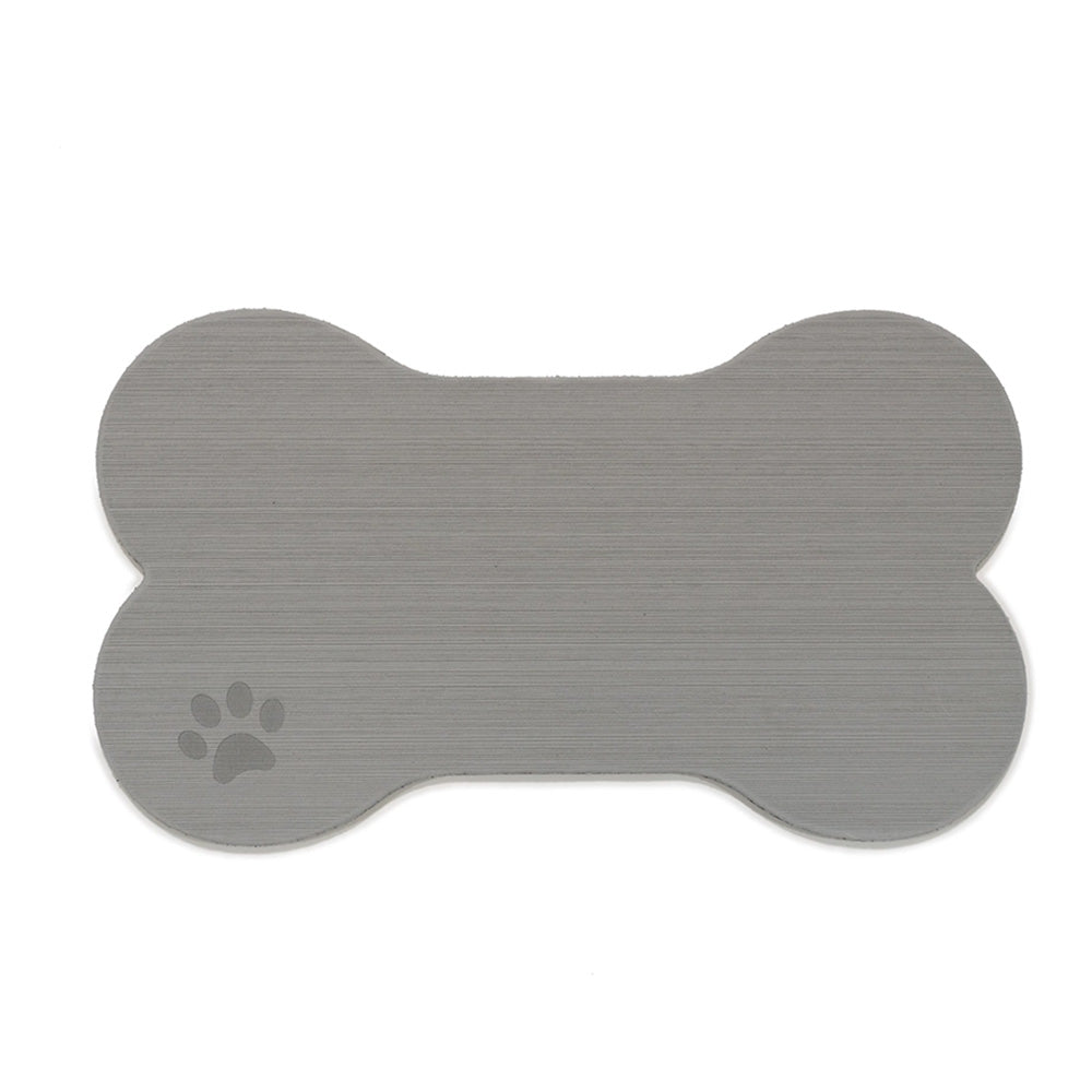 SeaDek Dog Bowl Mat - Storm Grey/Black - Large - 16.5" x 29.5" [63207-90837] SeaDek