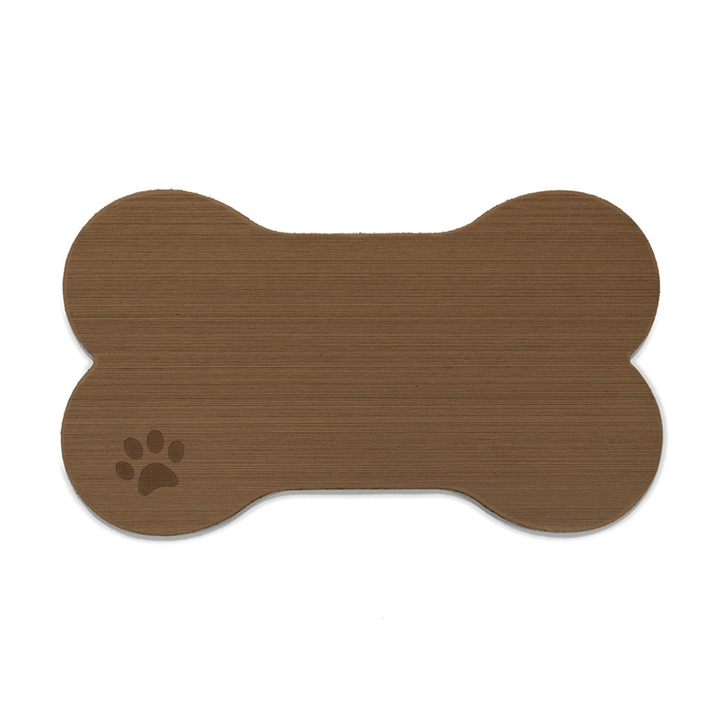 SeaDek Dog Bowl Mat - Cappuccino/Black - Large - 16.5" x 29.5" [63207-91090] SeaDek