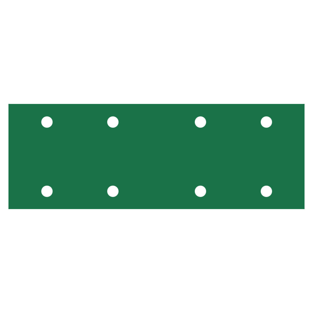 RUPES PROCUT Film Abrasive Sheets 70mm x 200mm (2.75" x 7.8") - 8 Hole - P180 Grit *Box of 100pcs [9.45FF180] RUPES
