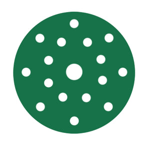 RUPES PROCUT Film Abrasive Discs 125mm (5") - 17 Holes - P80 Grit *Box of 50pcs [9.45FC080] RUPES