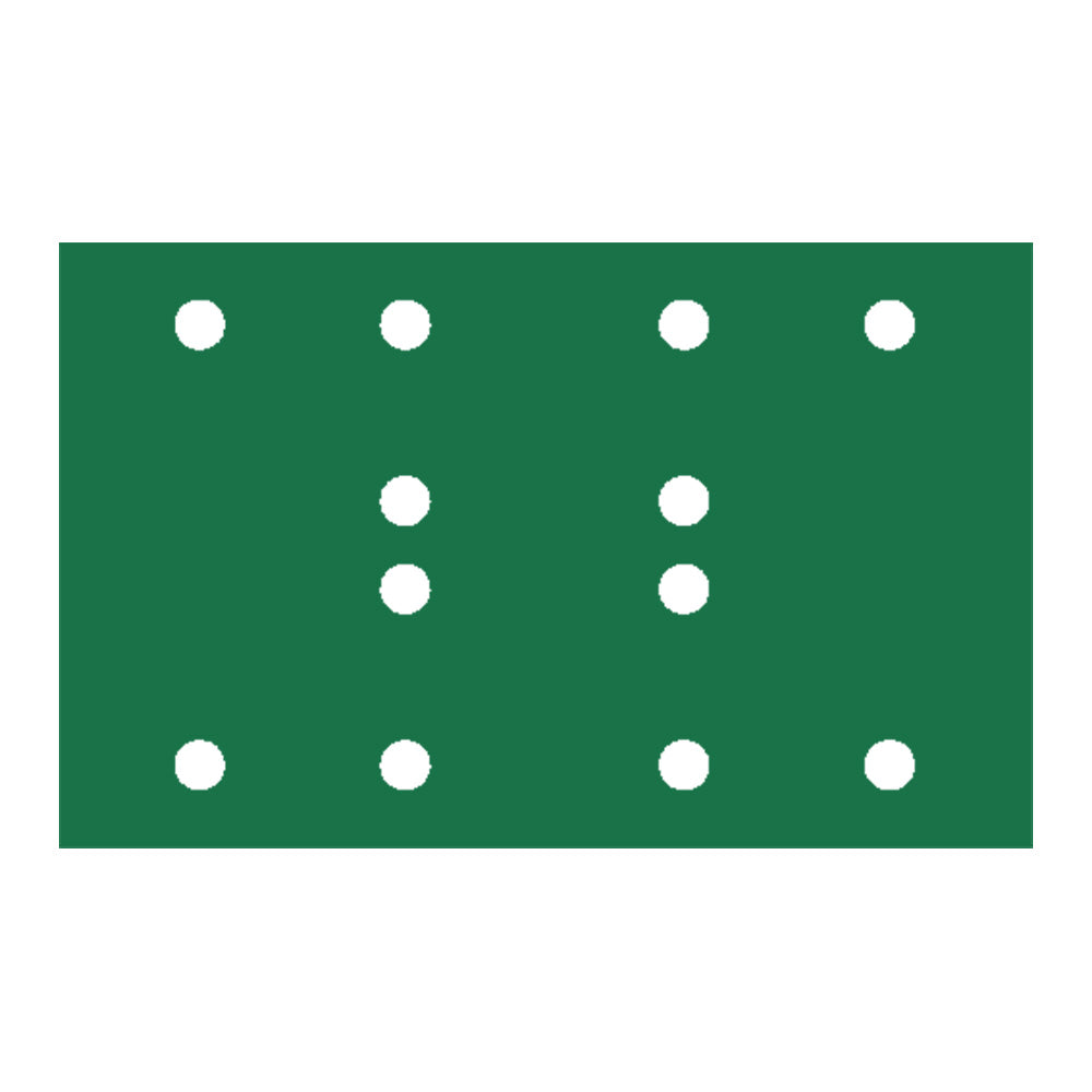 RUPES PROCUT Film Abrasive Sheet 80mm x130mm (3.15" x 5.1") - 12 Holes - P120 Grit *Box of 100pcs [9.45FB120] RUPES