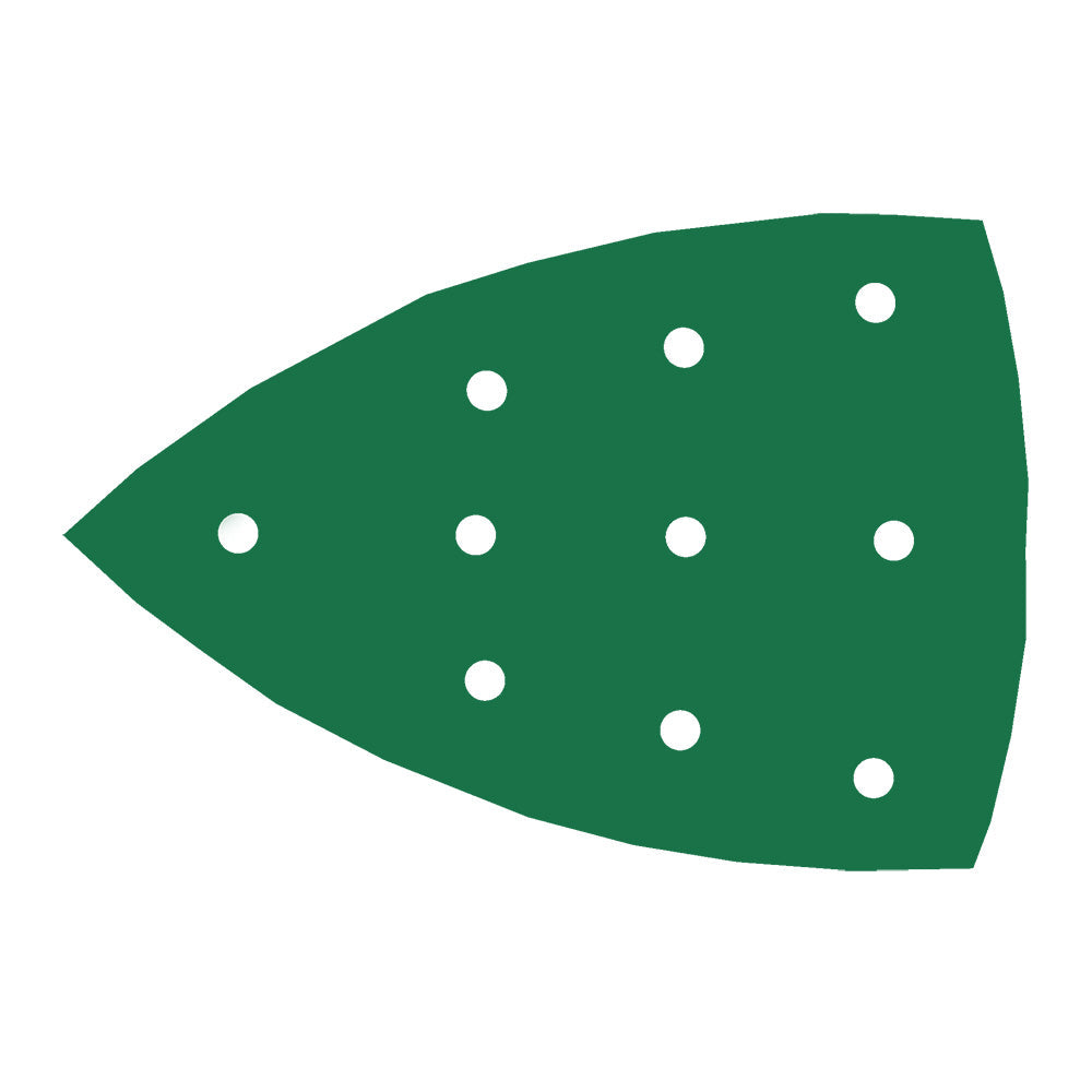 RUPES PROCUT Film Delta Abrasive Sheet 100mm x150mm (4" x 6") - 10 Holes - P120 Grit *Box of 100pcs [9.45FA120] RUPES