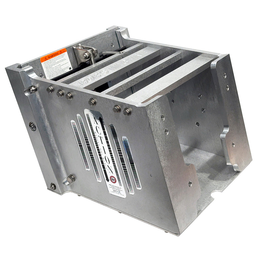 Bob's Machine 16" Setback Action Series Hydraulic Jack Plate - Silver [100-116001-NOPC-NOSPN-NG] Bob's Machine