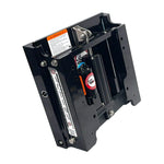 Bob's Machine 4" Setback Action Series Hydraulic Jack Plate - Gloss Black [100-104101P-PCGBLK-NOSPN-NG] Bob's Machine