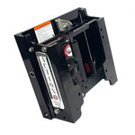 Bob's Machine 6" Setback Action Series Hydraulic Jack Plate - Gloss Black [100-106010P-PCGBLK-NOSPN-NG] Bob's Machine