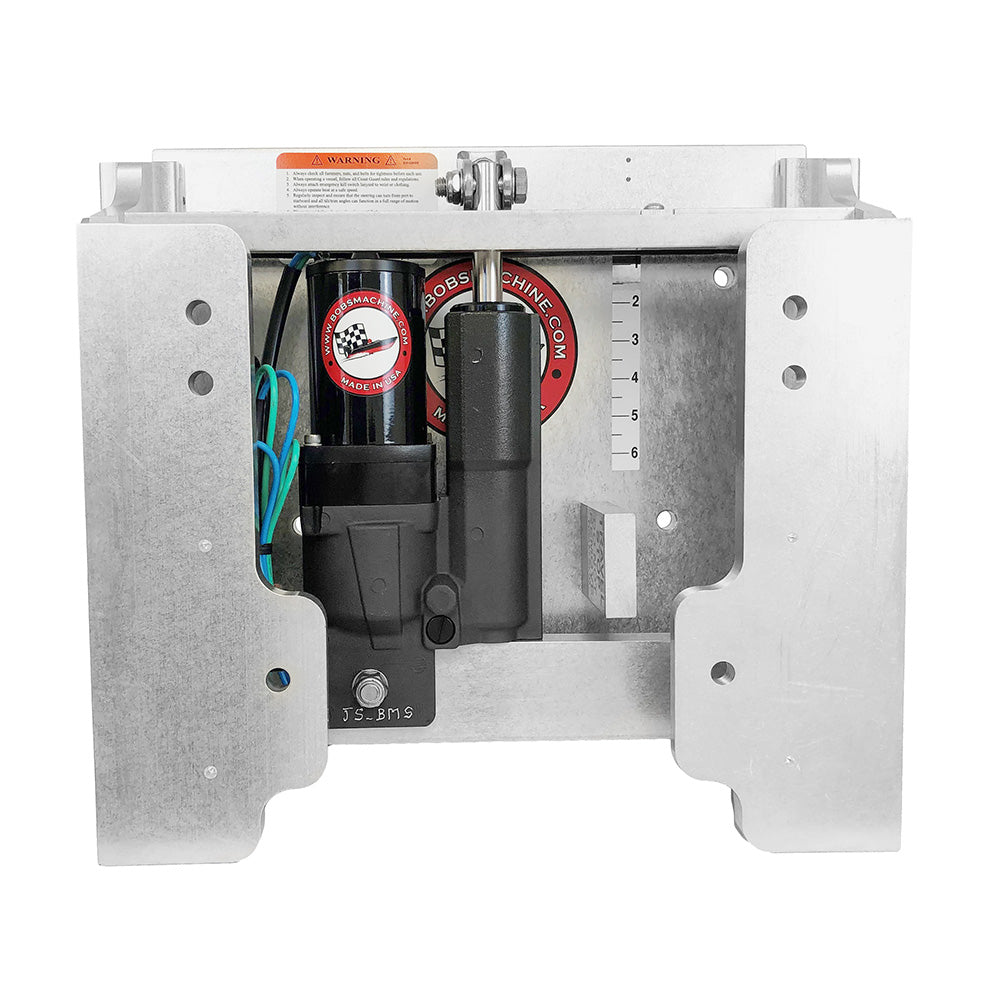 Bob's Machine 6 Extreme Gen 3 Action Series Jack Plate - Silver [100-606005-NOPC-NOSPN-NG] Bob's Machine