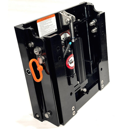 Bob's Machine 4 Hydraulic Action Series Kick-Back Jac - Powder Coated Gloss Black [100-105102P-PCGBLK] Bob's Machine