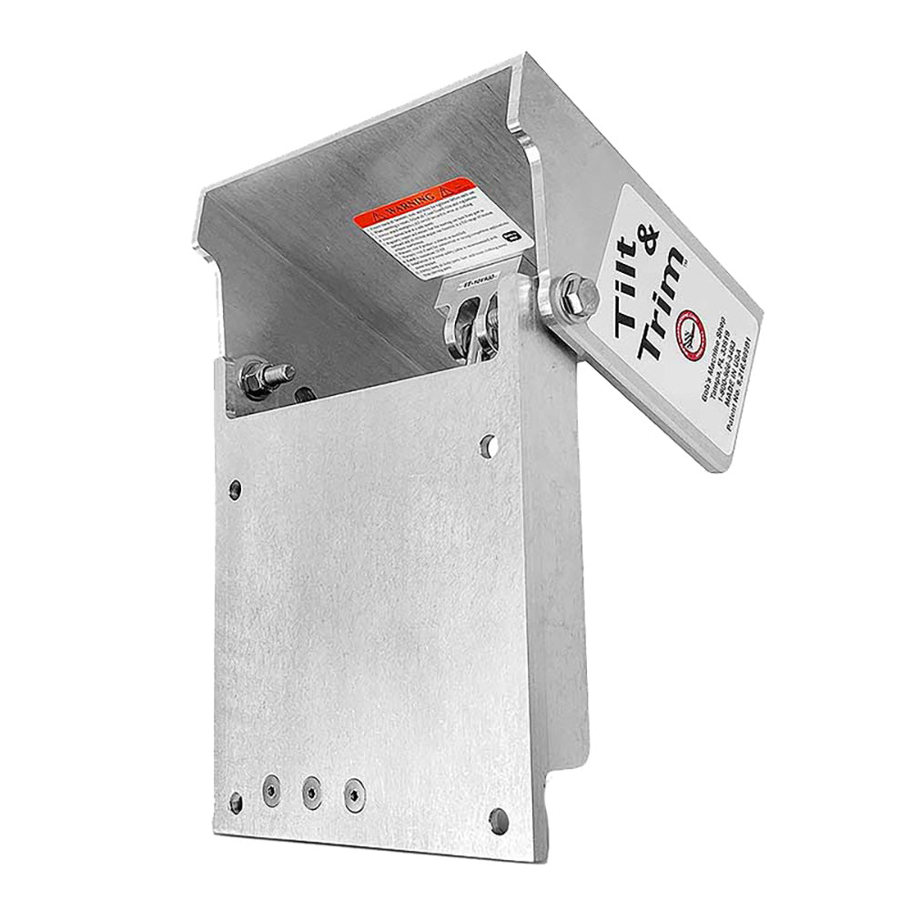 Bob's Machine Action Series Tilt  Trim f/Clamp on Motors - Silver - 30HP [100-701100-NOPC] Bob's Machine