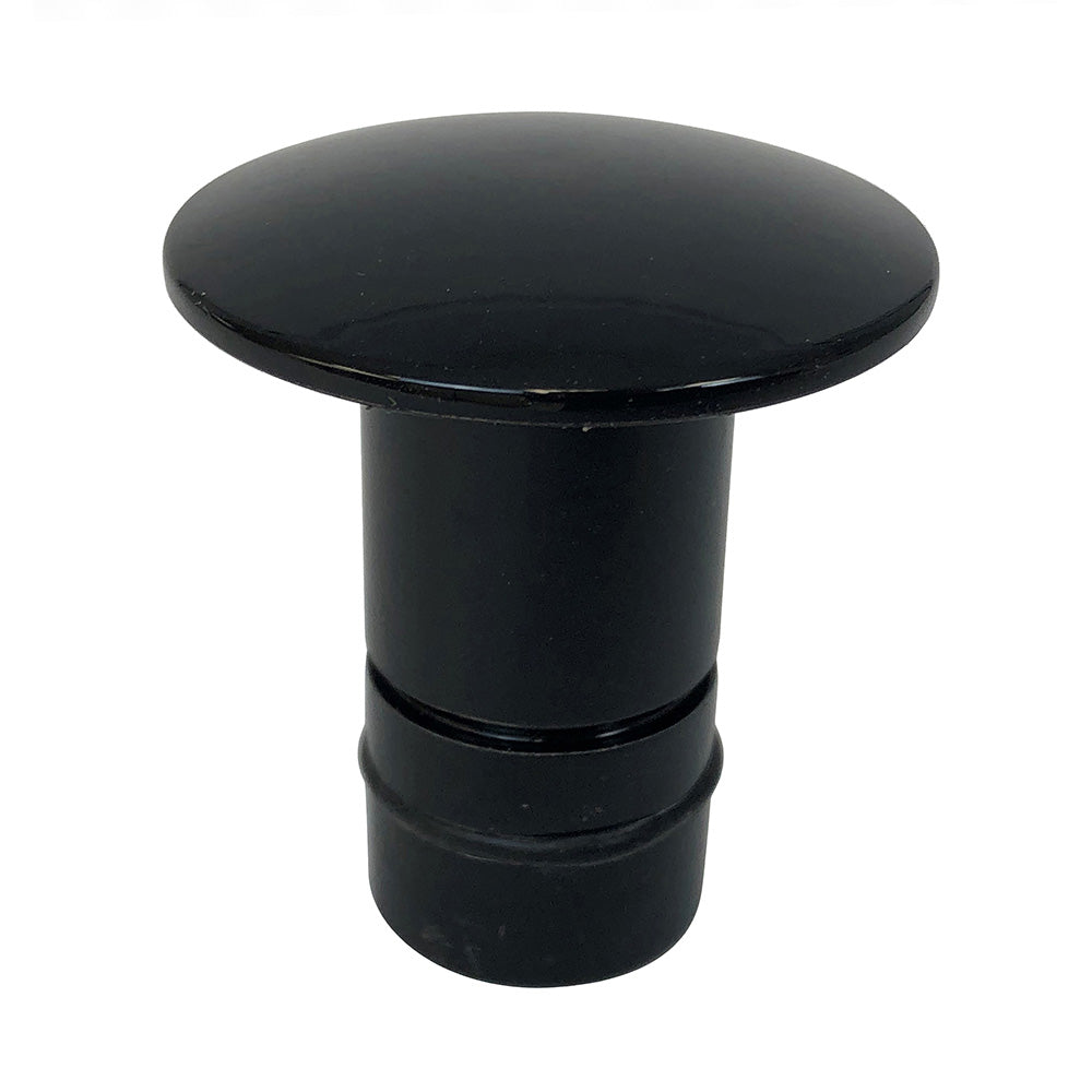 Bob's Machine Deck Plug - Pedestal Seat Plug 0.75" Hole- Black [311-000002-PCGBLK] Bob's Machine