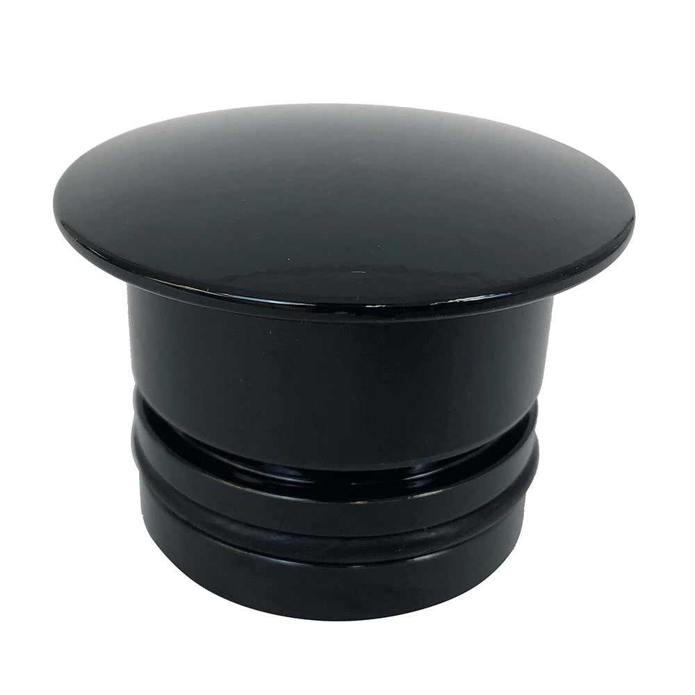 Bob's Machine Deck Plug - Pedestal Seat Plug 1.77" Hole - Black [311-000001-PCGBLK] Bob's Machine