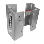 Bob's Machine 6" Fixed Setback Brackets w/1.5" Built-In Lift - Silver [100-406000-NOPC] Bob's Machine