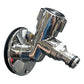 Flushmaster Quarter Turn Quick Connect Water Spigot - 45-Degree [SM-QCWS45] Flushmaster