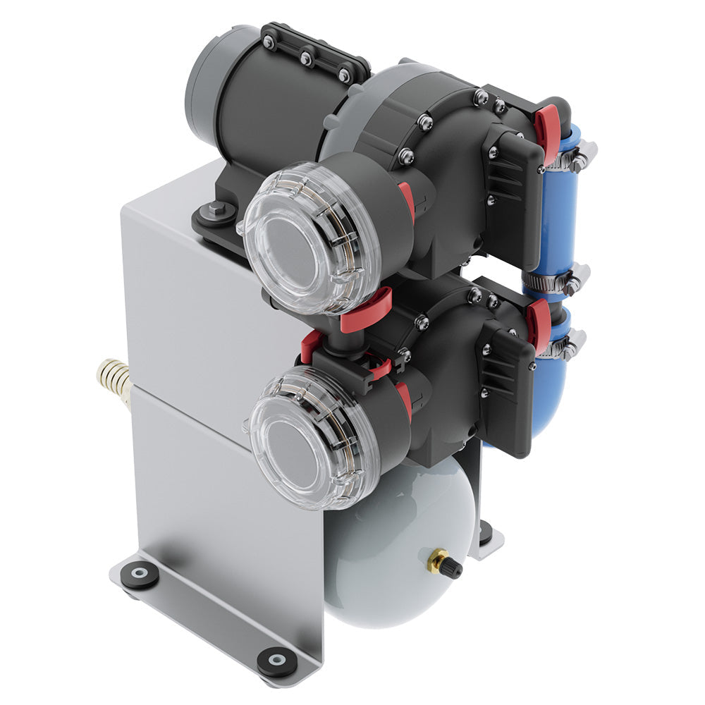 Johnson Pump Aqua Jet II Duo 2L WPS - 10.4 GPM - 12V - 2.8 Bar [10-25005-01] Johnson Pump