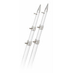 Rupp 18' White Carbon Fiber Telescoping Outrigger Poles 1.5" Diameter (Pair) [A0-1800-CFTW] Rupp Marine