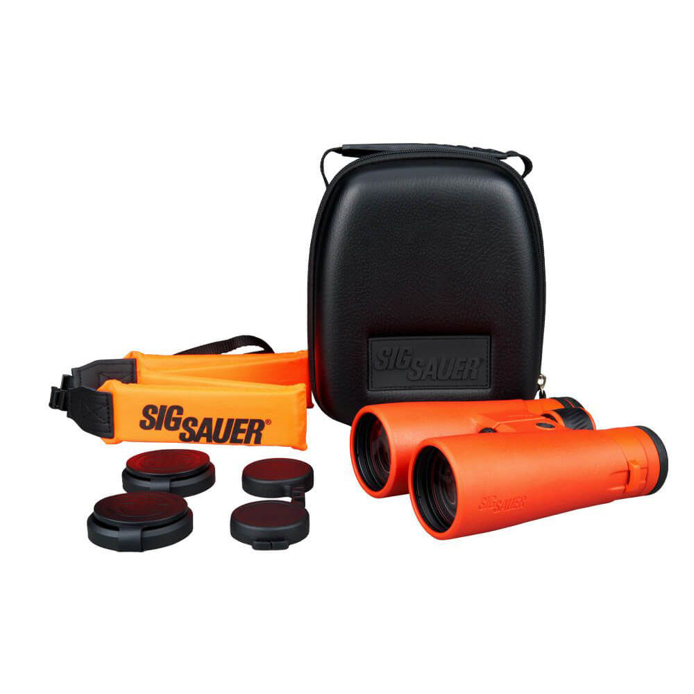 SIG SAUER ZULU4 HD Marine Binocular - 12x50mm - Orange [SOZ40002OR] SIG SAUER