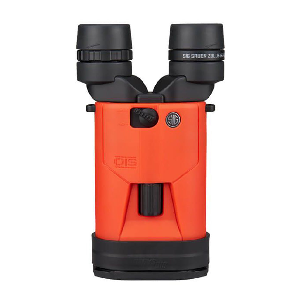 SIG SAUER ZULU6 HDX Marine Binocular w/Polarized Flip Lens - 16x42mm - Orange [SOZ6WP16M] SIG SAUER