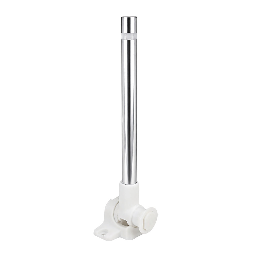 Perko 14" EZ Fold C-5 All-Round Navigation Light - Port/Starboard Rotation - White [1067DP1WHT] Perko