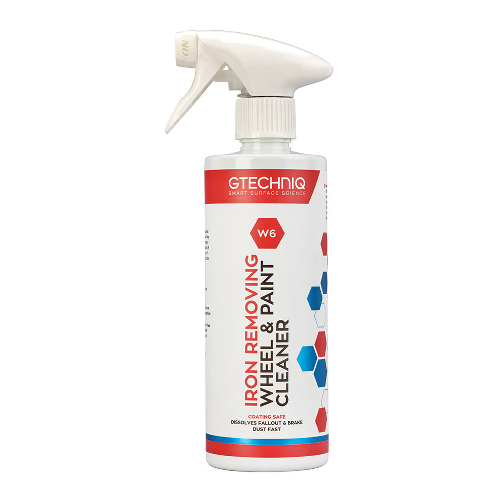 Gtechniq Auto W6 Iron Removing Wheel  Paint Cleaner - 500ml [W6 0.5] Gtechniq Auto