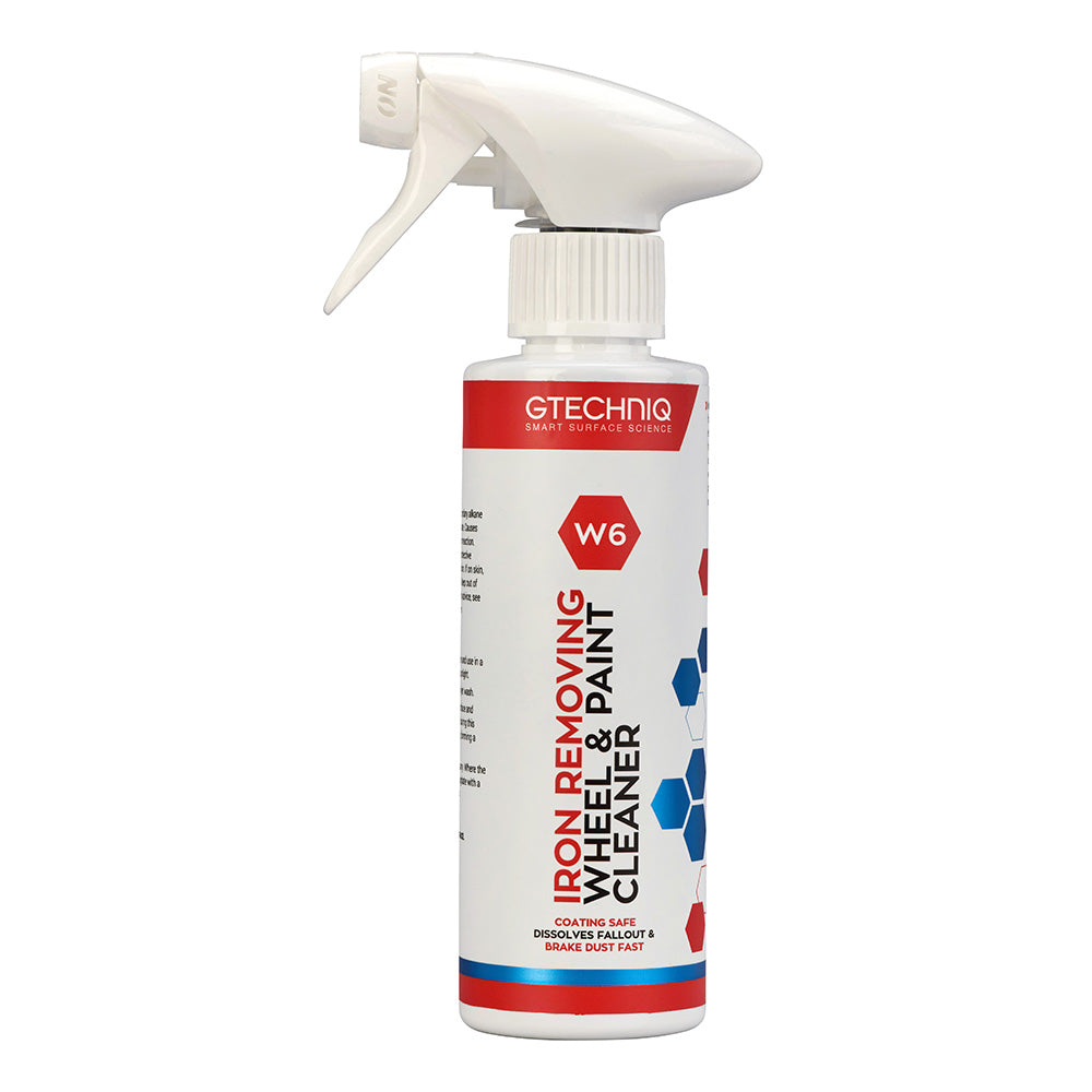 Gtechniq Auto W6 Iron Removing Wheel  Paint Cleaner - 250ml [W6 0.25] Gtechniq Auto