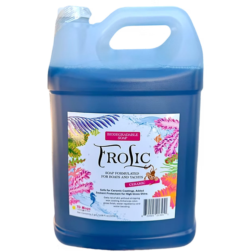 TD Mop Frolic Ceramic Soap - 1 Gallon [CERAMFROLIC1GAL] TD Mop