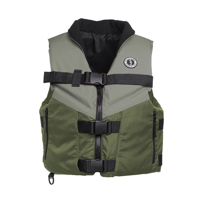 Mustang Accel Foam Vest - Green/Grey - XXXL [MV4627-833-XXXL] Mustang Survival