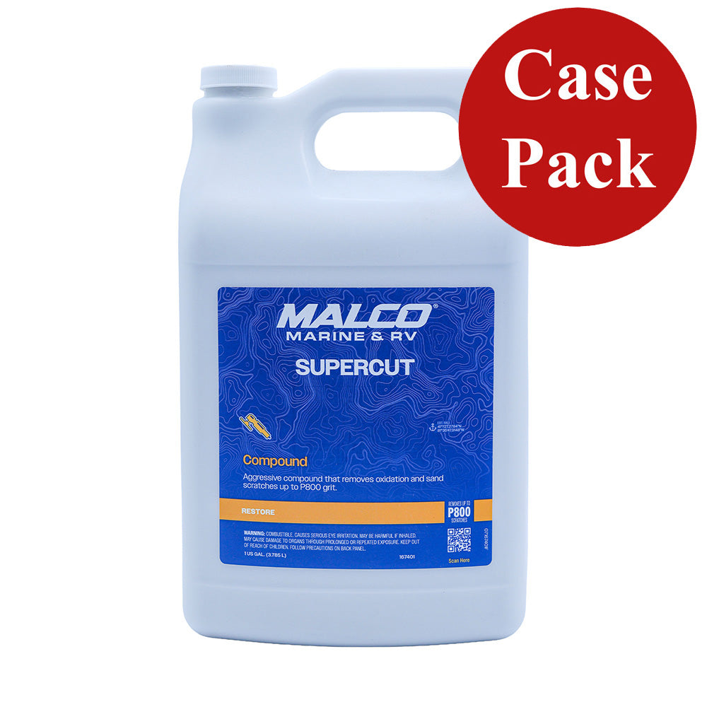 Malco SuperCut Compound - 1 Gallon *Case of 4 [167401CASE] Malco