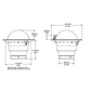 Ritchie SS-5000W SuperSport Compass - Flush Mount - White [SS-5000W] Ritchie