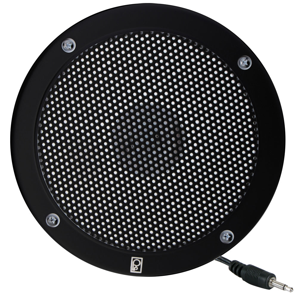 Poly-Planar MA-1000 5" VHF Extension Speaker - Black [MA1000RB] Poly-Planar