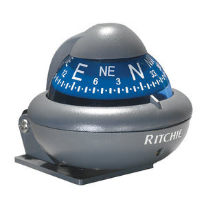 Ritchie X-10-A RitchieSport Automotive Compass - Bracket Mount - Gray [X-10-A] Ritchie