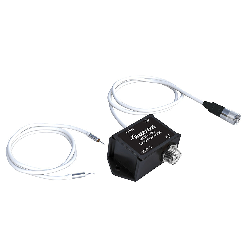 Shakespeare 4357-S Base-Loaded AM / FM / VHF Separator [4357-S] Shakespeare
