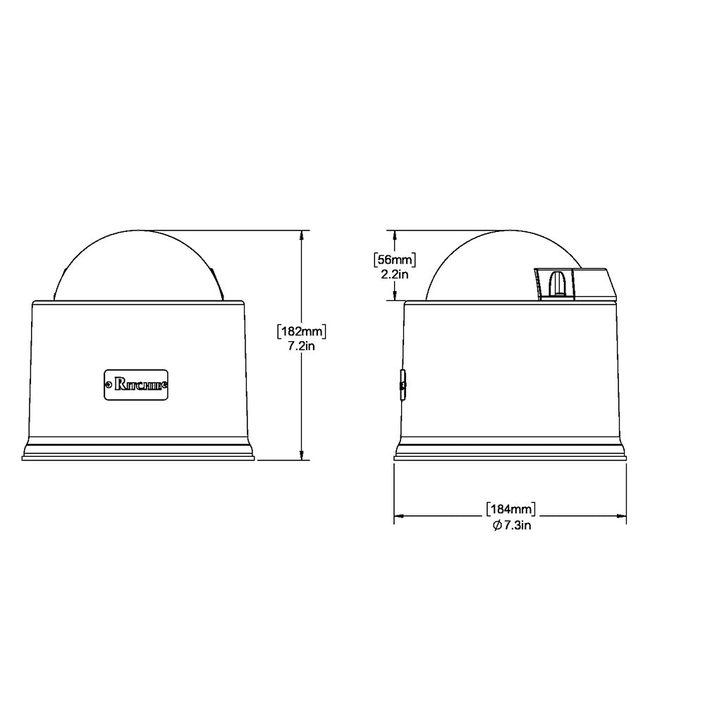 Ritchie SP-5-C GlobeMaster Compass - Pedestal Mount - Stainless Steel - 12V - 5 Degree Card [SP-5-C] Ritchie