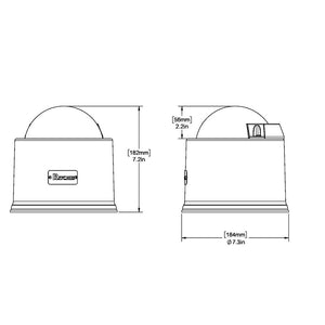 Ritchie SP-5-C GlobeMaster Compass - Pedestal Mount - Stainless Steel - 12V - 5 Degree Card [SP-5-C] Ritchie