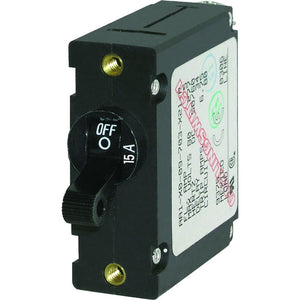 Blue Sea 7208 AC/DC Single Pole Magnetic World Circuit Breaker - 15AMP [7208] Blue Sea Systems